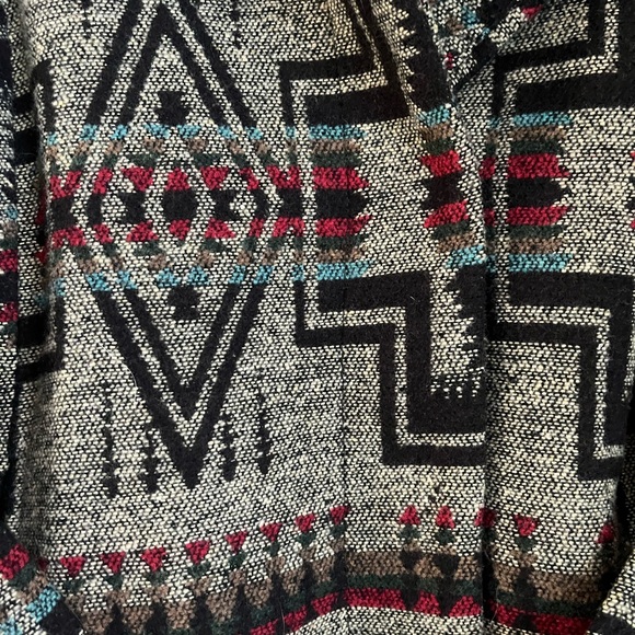 Mossimo Pattern Wrap/Button Jacket - Picture 3 of 4